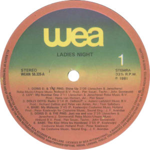 Various - Ladies night (We love you) / NL
