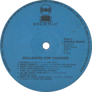 Hollandse popkrakers - No.2 / NL