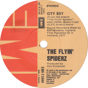 The flyin' spiderz - Need for love / Australia