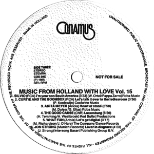 Music from Holland with love - Vol. 15 / NL