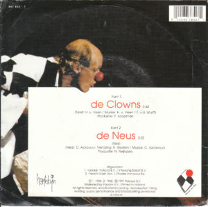 Herman van Veen - De clowns / NL 1