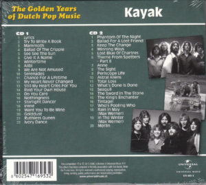 Kayak - The golden years of pop music / NL