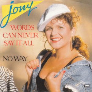 Jony - Words can never say it all / NL 2
