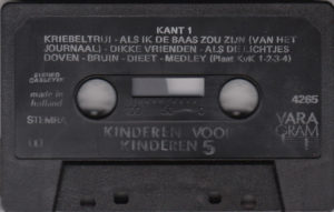 Kinderen voor kinderen - Deel 5 / Cassette NL