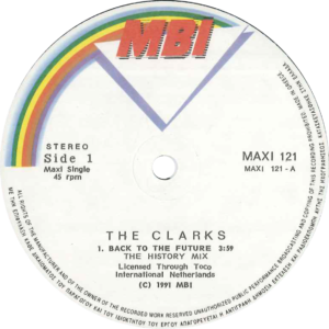 The Clarks - Back to the future / Greece Maxi