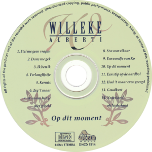 Willeke Alberti - Op dit moment / NL