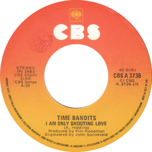 Time bandits - I'm only shooting love / Italy