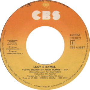 Lucy Steymel - You're breakin' my heart woman