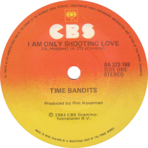 Time bandits - I am only shooting love / New Zealand