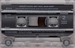 André Hazes - Met heel mijn hart / NL cassette
