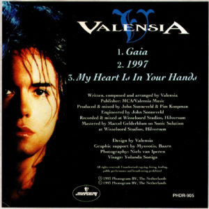 Valensia - Gaia / Japan mini cd single