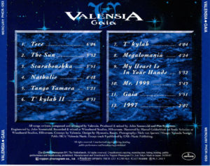 Valensia - Valensia (Gaia) / Japan white disc
