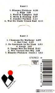Herman van Veen - Blauwe Plekken / NL cassette