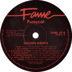 Pussycat - Golden greats / South Africa