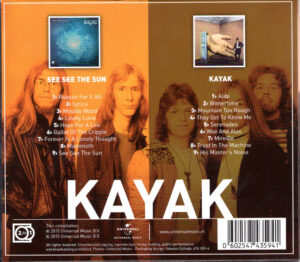 Kayak 2 for 1 - See see the sun + Kayak II / NL cd