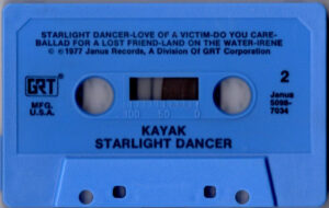 Kayak - Starlight dancer / USA cassette