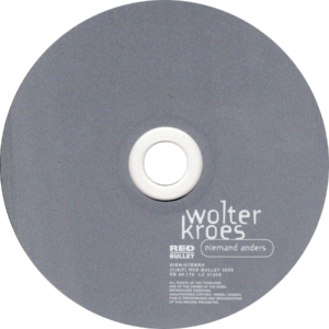 Wolter Kroes - Niemand anders / NL cd