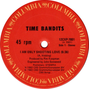 Time Bandits - I am only shooting love / Maxi Canada
