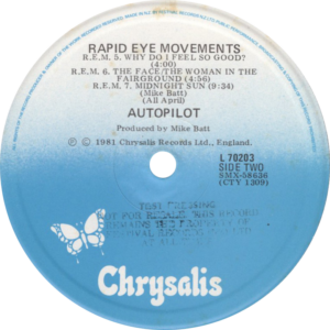 Autopilot - Rapid eye movements / New Zealand