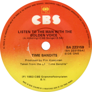 Time Bandits - Listen to the man with the golden voice / New Zealand
