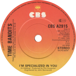 Time Bandits - I'm specialized in you / U.K.