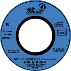 Jon Strong - Lover In Disgrace