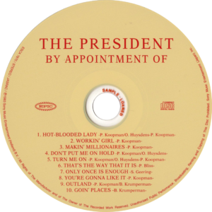 The President - By appointment of / Sample cd Japan
