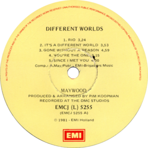 Maywood - Different worlds / South-Africa