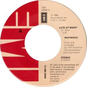 Maywood - Late at night / NL label variety