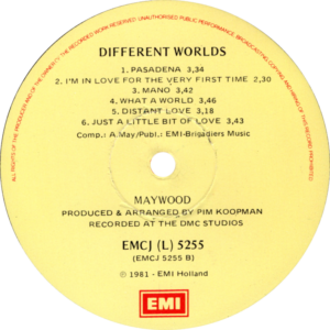 Maywood - Different worlds / South-Africa
