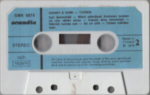 Danny & Armi - Toinen / Cassette Finland