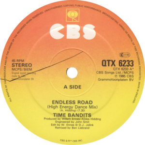 Time bandits - Endless road / U.K. Maxi