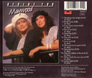 Maywood - Beside you / Germany cd