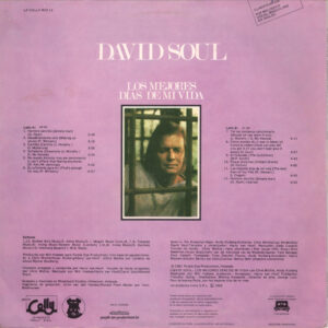 David Soul - Los mejores dias de mi vida / Argentina