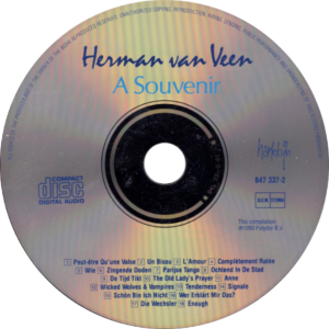 Herman van Veen - A souvenir / NL cd