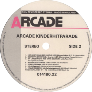 De Arcade kinder hitparade - Various / NL