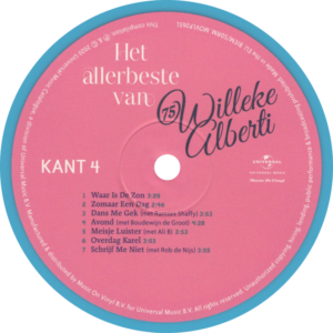 Willeke Alberti - Het allerbeste van / NL LP