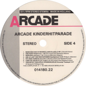 De Arcade kinder hitparade - Various / NL