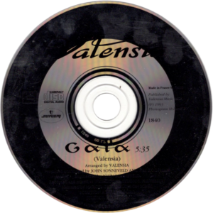 Valensia - Gaia / France promo cardsleeve cd single